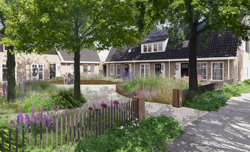 We won the Tender for 'de Biezemtuin' in Laren!